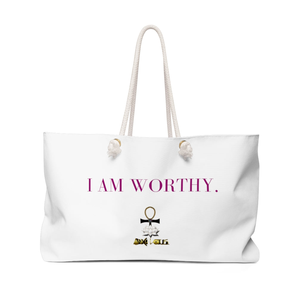 I AM Worthy Travel Tote