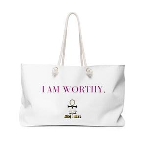 I AM Worthy Travel Tote